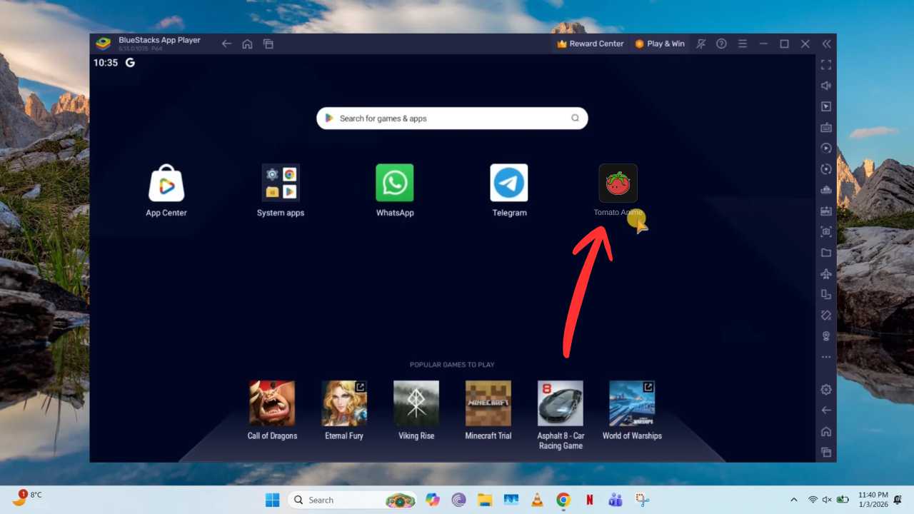 Tomato Animes APK para Computador Download Grátis 3 Instale o APK do Tomato